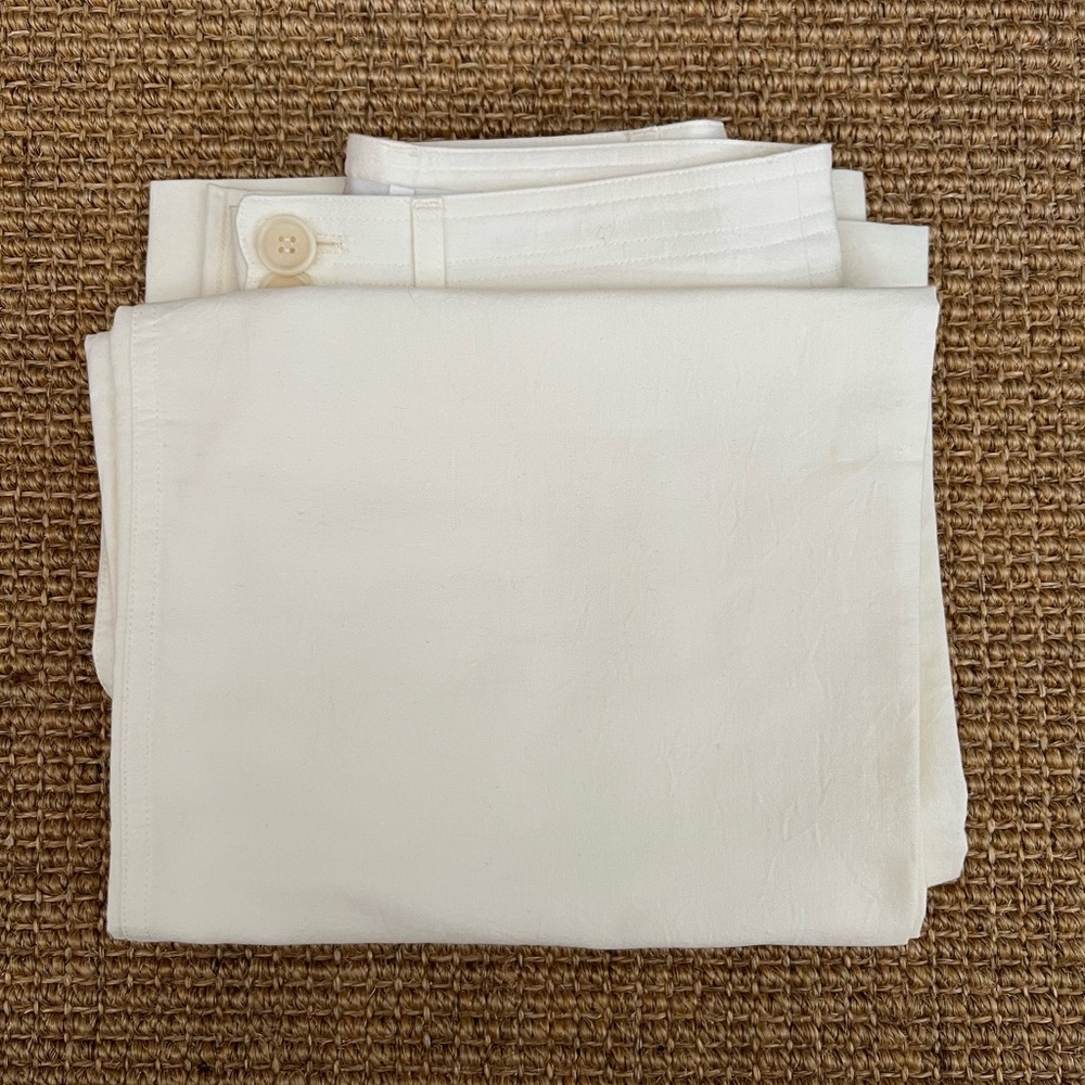 NWT Apiece Apart Classic Merida Pant in Cream Size 4